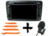 Autoradio GPS Android 11 MERCEDES BENZ  VIANO W639 de 2003 À 2010 avec Android Auto et Apple Carplay sans fil intégré