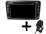 Autoradio GPS Android 11 MERCEDES BENZ  VIANO W639 de 2003 À 2010 avec Android Auto et Apple Carplay sans fil intégré