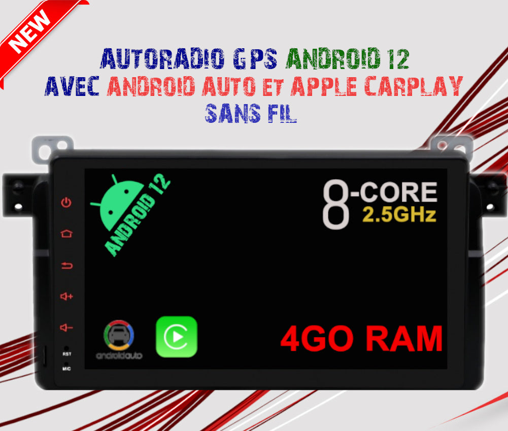 Autoradio Android gps bmw e46 - Équipement auto