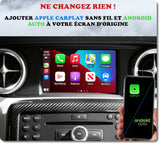 Apple Carplay et Android Auto pour Mercedes SLK (R172) de 2011 à 2016 avec système NTG 4.5/4.7