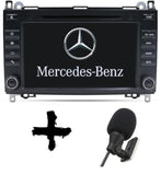 AUTORADIO GPS ANDROID 13 MERCEDES BENZ CLASSE B W245 2005 À 2012 avec Android Auto et Apple Carplay sans fil intégré