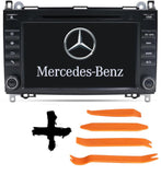 AUTORADIO GPS ANDROID 13 MERCEDES BENZ CLASSE B W245 2005 À 2012 avec Android Auto et Apple Carplay sans fil intégré