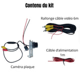 Caméra De Recul Hd Intégrée Au Feu De Plaque Pour Voitures Renault