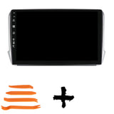 Autoradio GPS Peugeot 2008 de 2013 à 2019 Version Android 13 avec Android Auto et Apple Carplay sans fil intégré