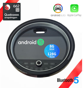 AUTORADIO GPS Mini Cooper F55, F56, F57 de 2014 à 2021 ANDROID 13 avec Android Auto et Apple Carplay sans fil intégré