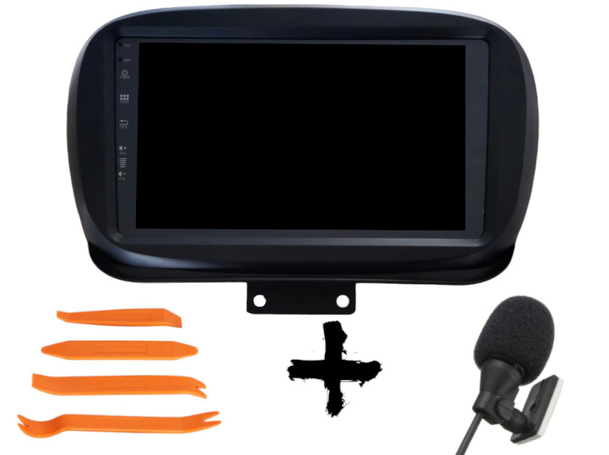 Autoradio Android Pour Fiat 500X 2014-2020 - 7 Pouces, 6Go/128Go, Carplay Sans Fil, GPS, Caméra