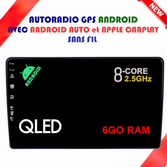 Autoradio GPS Opel Astra H de 2004 à 2009 Version Android 13 avec Android Auto et Apple Carplay sans fil intégré