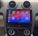 Autoradio GPS Android 13 AUDI A3 2003-2013 avec Android Auto et Apple Carplay sans fil intégré