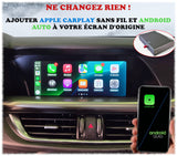 Boîtier Apple Carplay et Android Auto pour Alfa Romeo Stelvio Année de 2017 à 2020