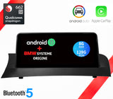 ÉCRAN ANDROID 13 AVEC CARPLAY ET ANDROID AUTO SANS FIL POUR BMW X4 F26 de 2014 à 2018 avec systèmes NBT