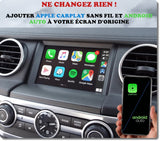 Apple Carplay et Android Auto sans fil pour Jaguar XF de 2012 à 2018
