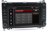 AUTORADIO GPS ANDROID 12 MERCEDES BENZ CLASSE B W245 2005 À 2012 avec Android Auto et Apple Carplay sans fil intégré