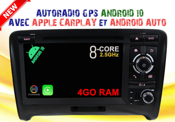 Autoradio GPS tactile Bluetooth Android & Apple Carplay Renault Trafic de  2002 à 2014 + caméra de recul