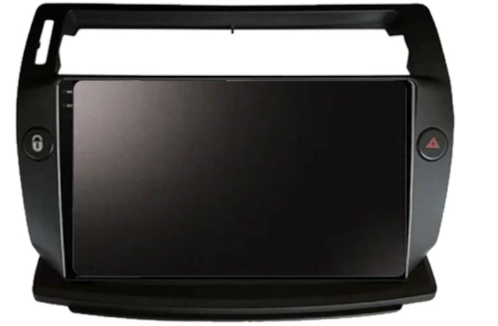 Autoradio tactile GPS Bluetooth Android & Apple Carplay Citroën C4 de 2004  à 2011 + camera de recul