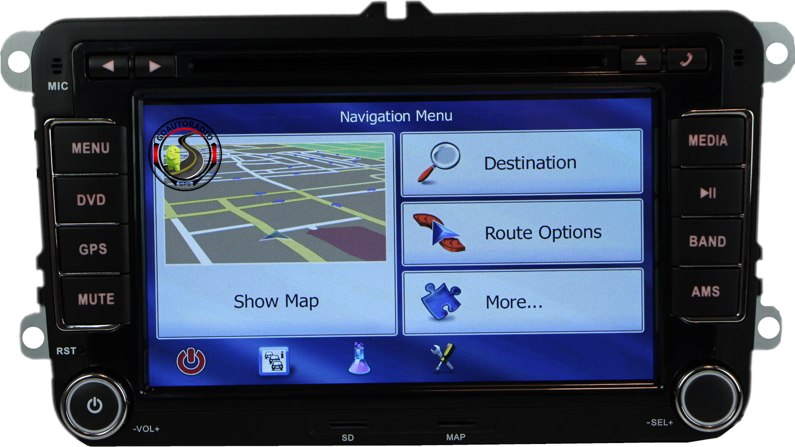 Autoradio multimedia GPS Tiguan (2007-2015)