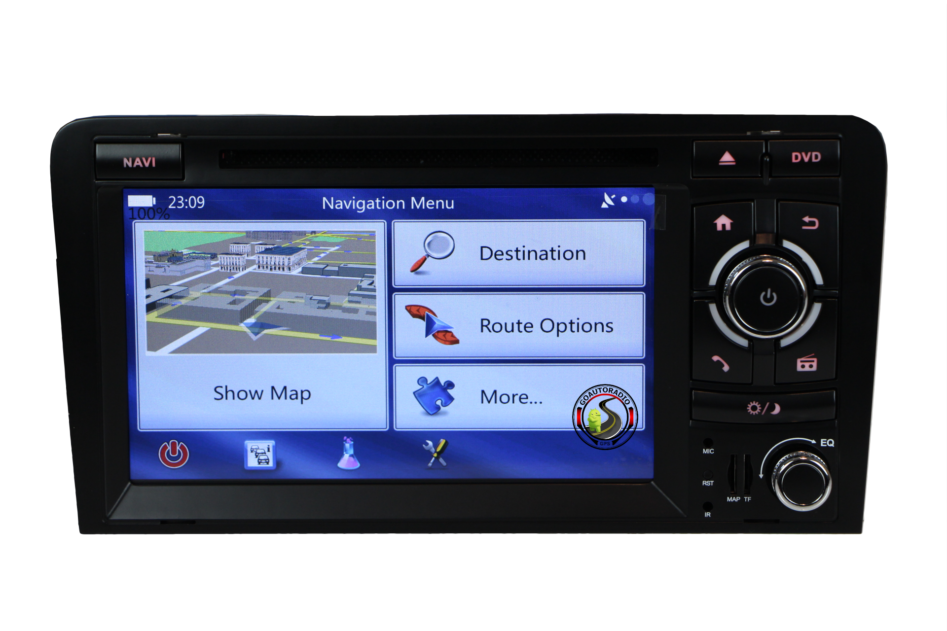 Autoradio GPS Android 12 pour Audi A3 – GOAUTORADIO