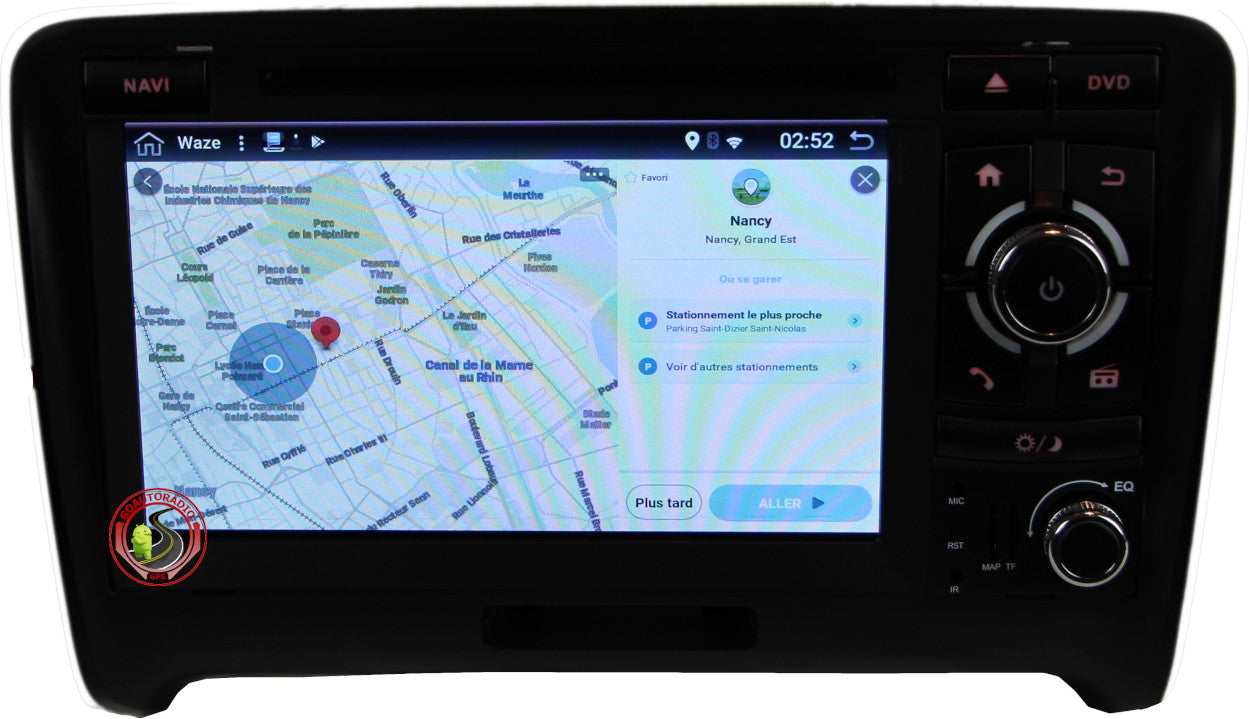 Autoradio GPS Audi TT mk2 Carplay Alkadyn haut de gamme - Équipement auto