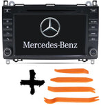 AUTORADIO GPS ANDROID 12 MERCEDES BENZ CLASSE B W245 2005 À 2012 avec Android Auto et Apple Carplay sans fil intégré