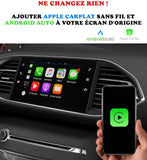Apple Carplay et Android Auto pour Peugeot 308 de 2013 à 2018 avec système SMEG/SMEG+