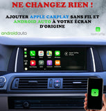 Apple Carplay et Android Auto pour BMW Série 5 F07-F10 et F11 d’octobre 2009 à Septembre 2012 avec système CIC