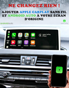 Apple Carplay et Android Auto pour BMW X1 F48 à partir de 2017 avec système EVO