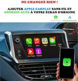 Apple Carplay et Android Auto pour Peugeot 208 à partir de 2018 avec système NAC