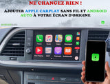 Apple Carplay et Android Auto sans fil pour Seat LEON de 2013 à 2020 avec système MIB1 et MIB2