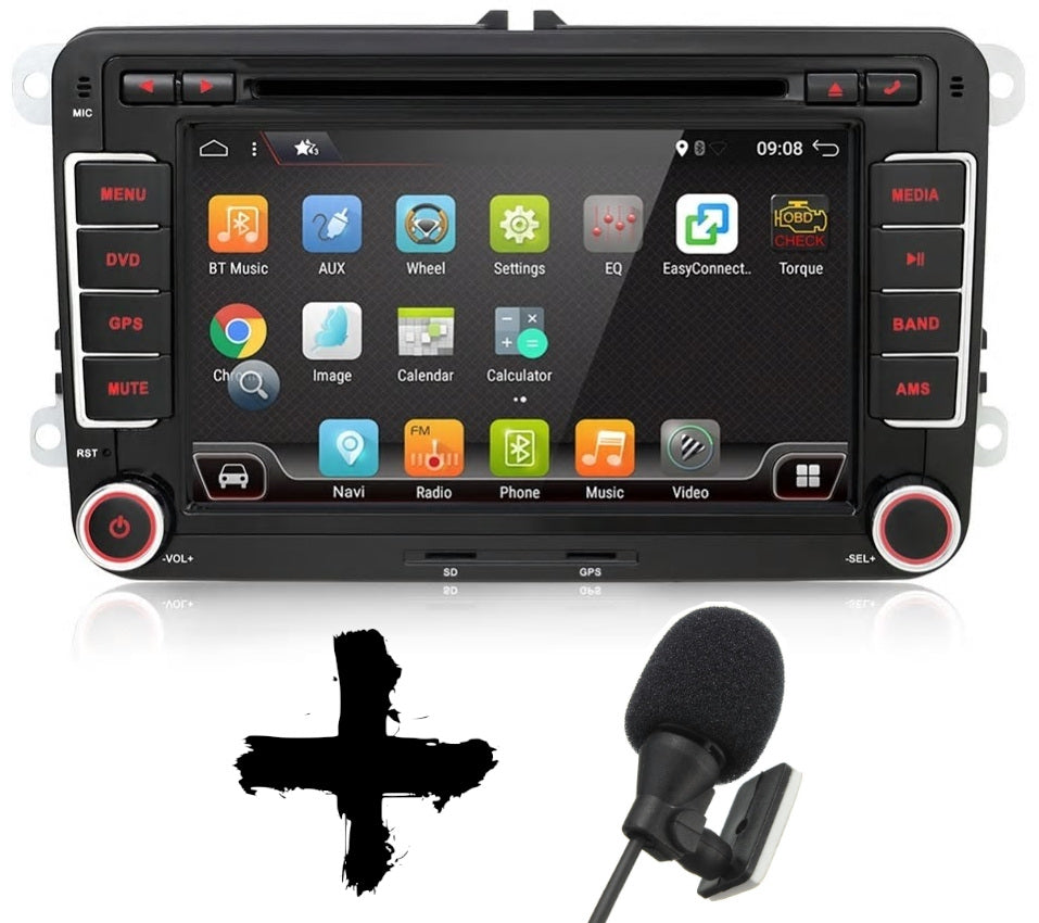 Autoradio GPS Android 12 VOLKSWAGEN Golf 5 – GOAUTORADIO